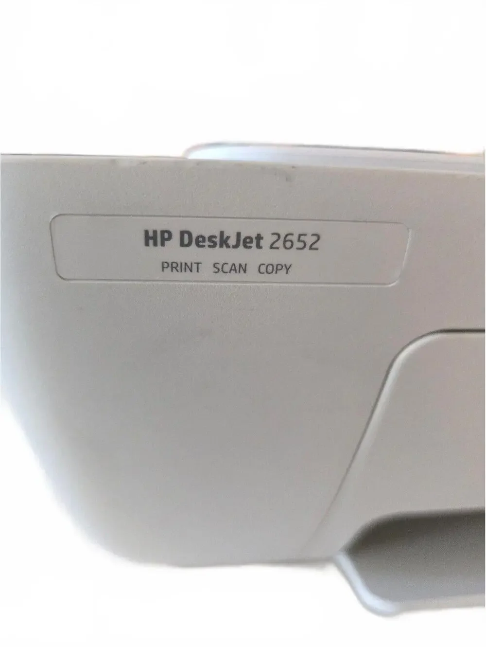 HP DeskJet 2652 Wireless All-In-One Color Inkjet Printer WiFi Mobile Print White